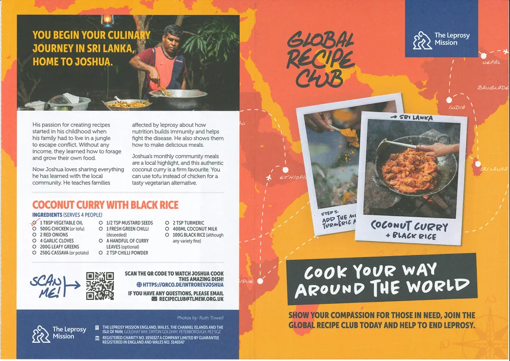 The Leprosy Mission advert, The Observer, 15 August 2021, page 1 of 6